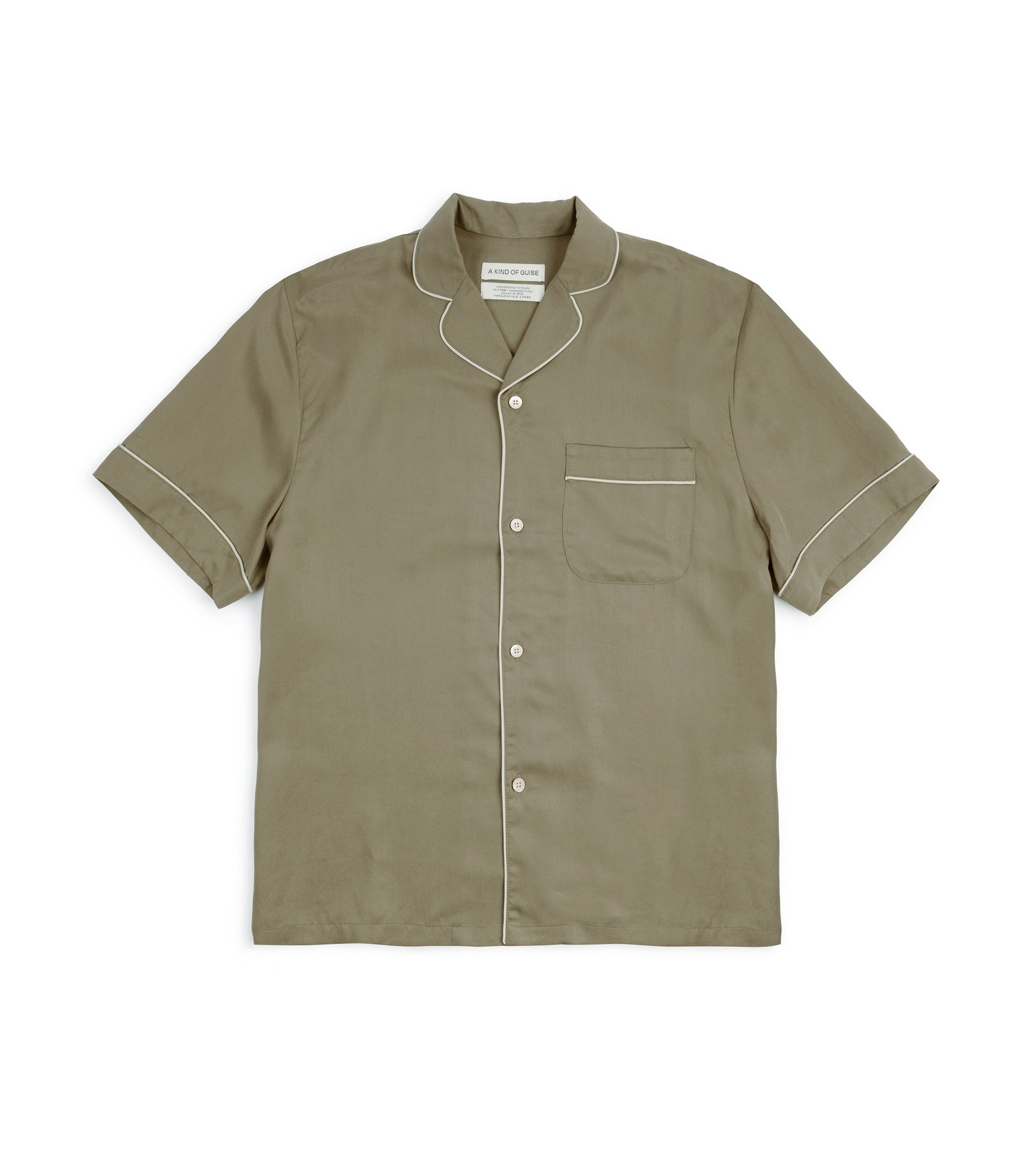 A Kind of Guise Tencel Cesare Shirt: Melted Sage