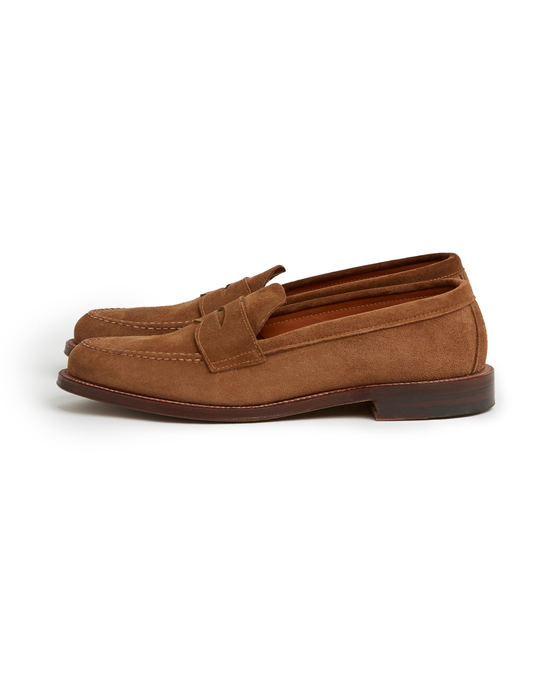 Alden Unlined Suede Penny Loafer: Snuff 6243F - SIGNOUTFIT