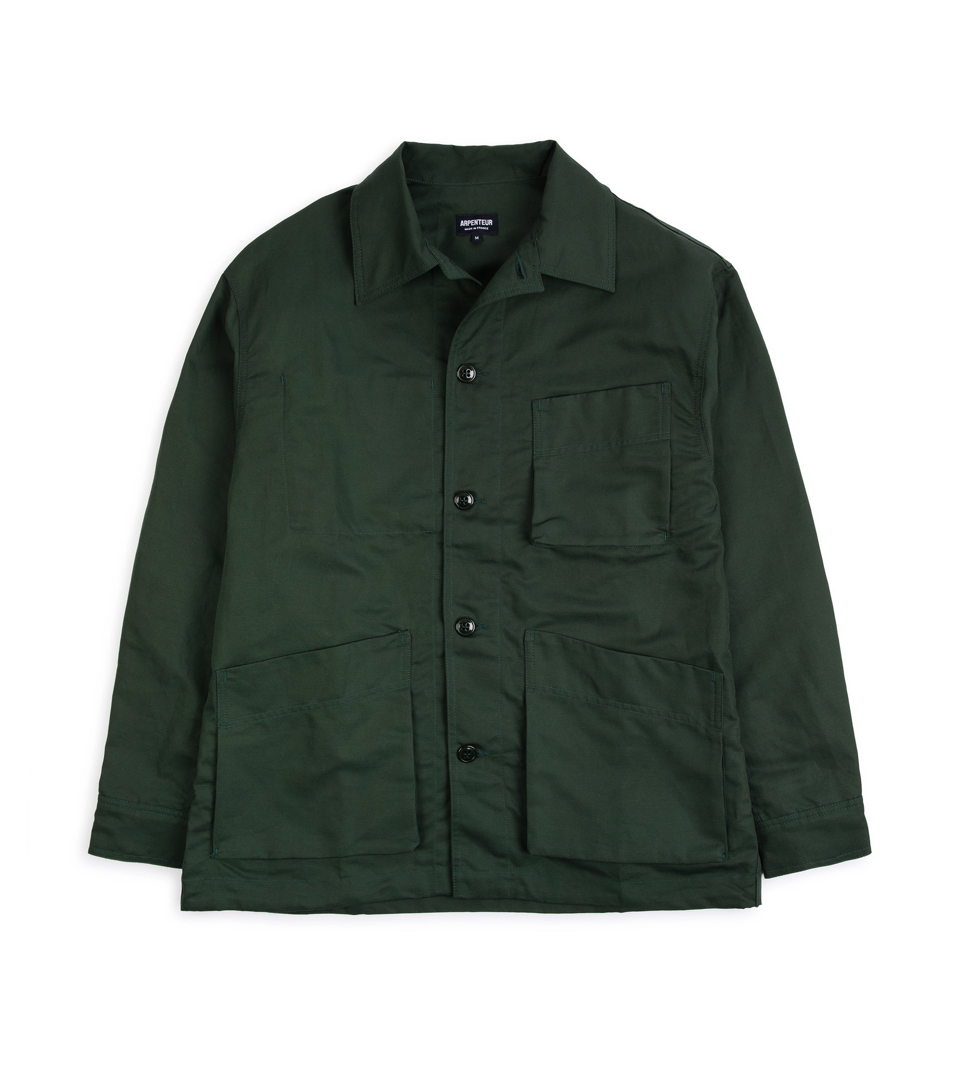 Arpenteur Cotton Linen ADN Jacket: Green