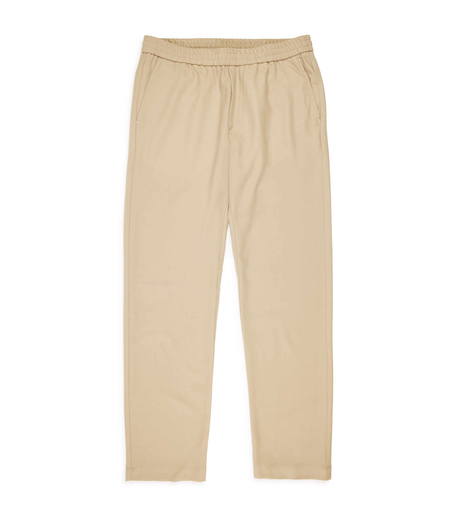 Barena Tosador Frare Wool Easy Trousers: Beige