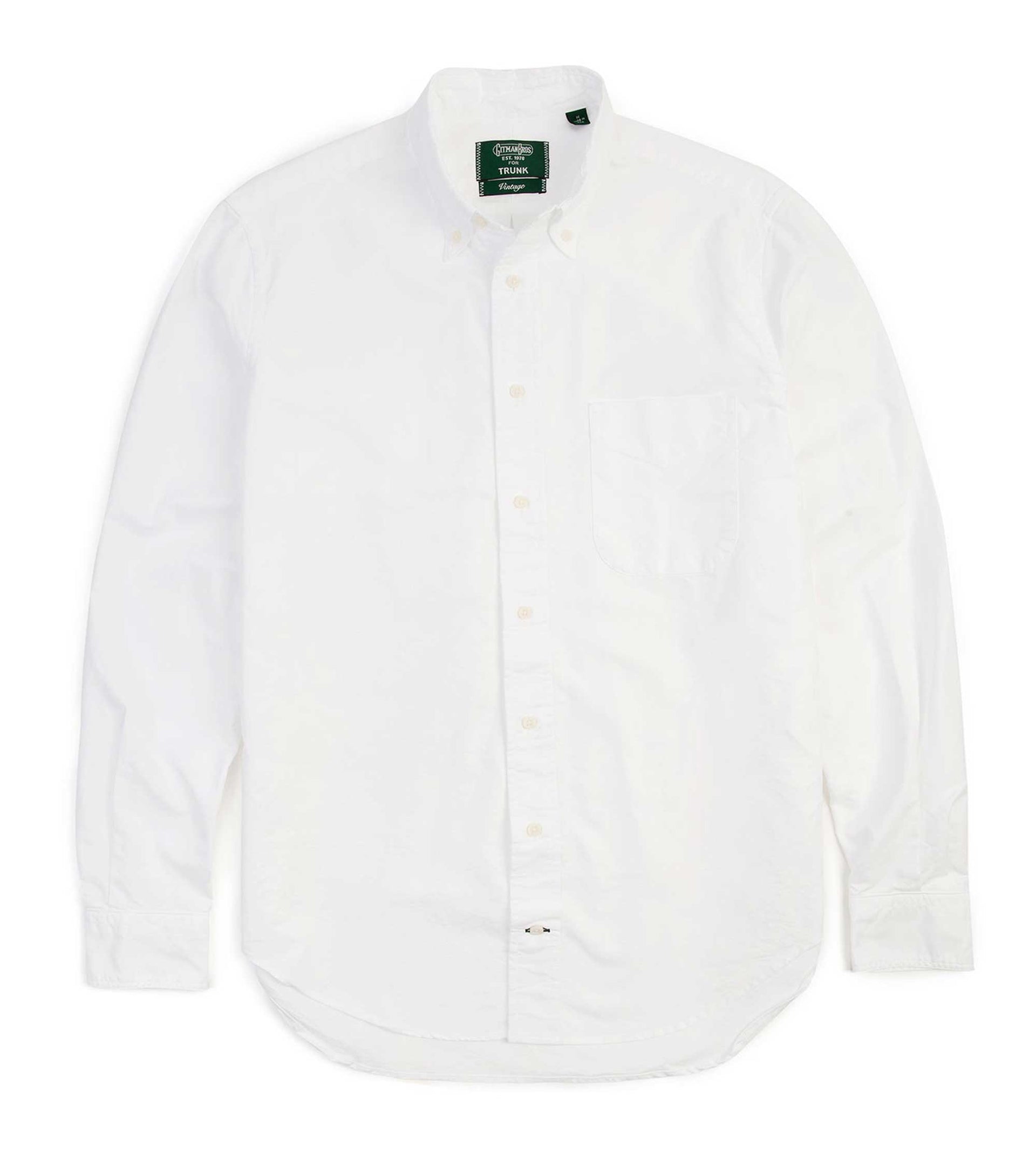 Gitman Vintage Oxford Shirt: White