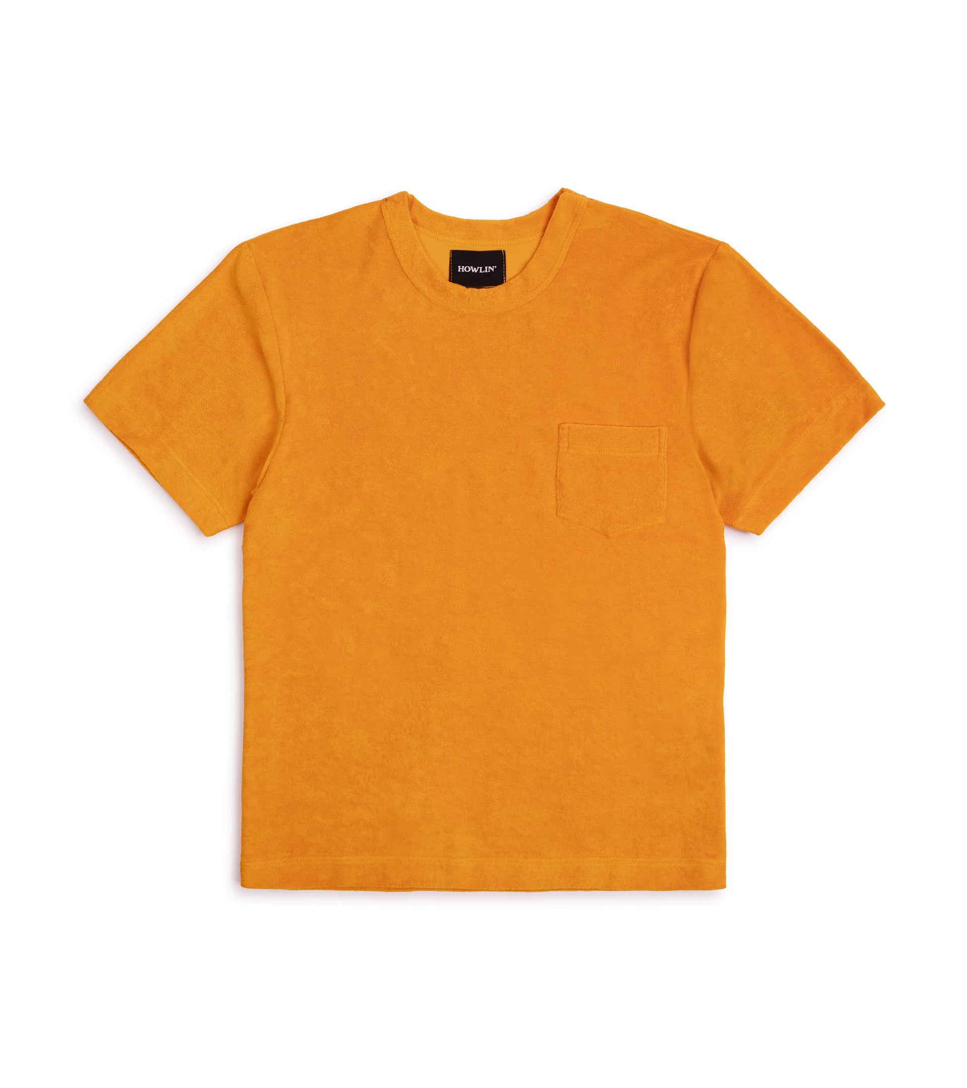 Howlin’ Fons Terry Towel T-Shirt: Yellow Gold