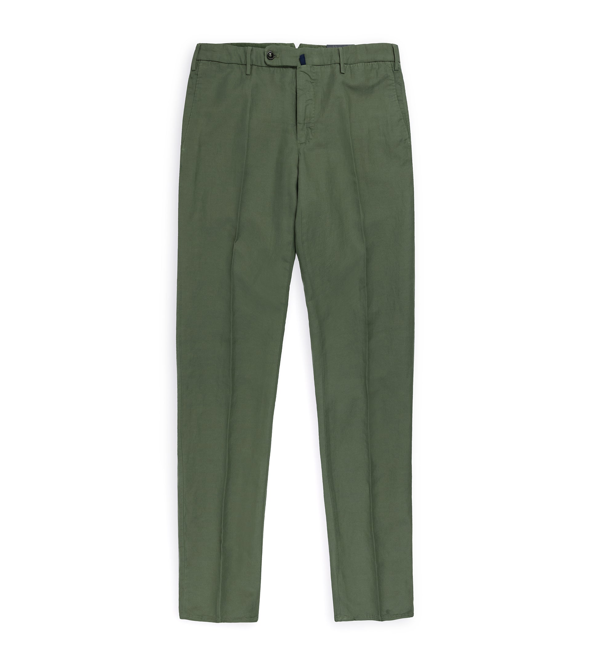 Incotex Chinolino Regular Trousers: Olive