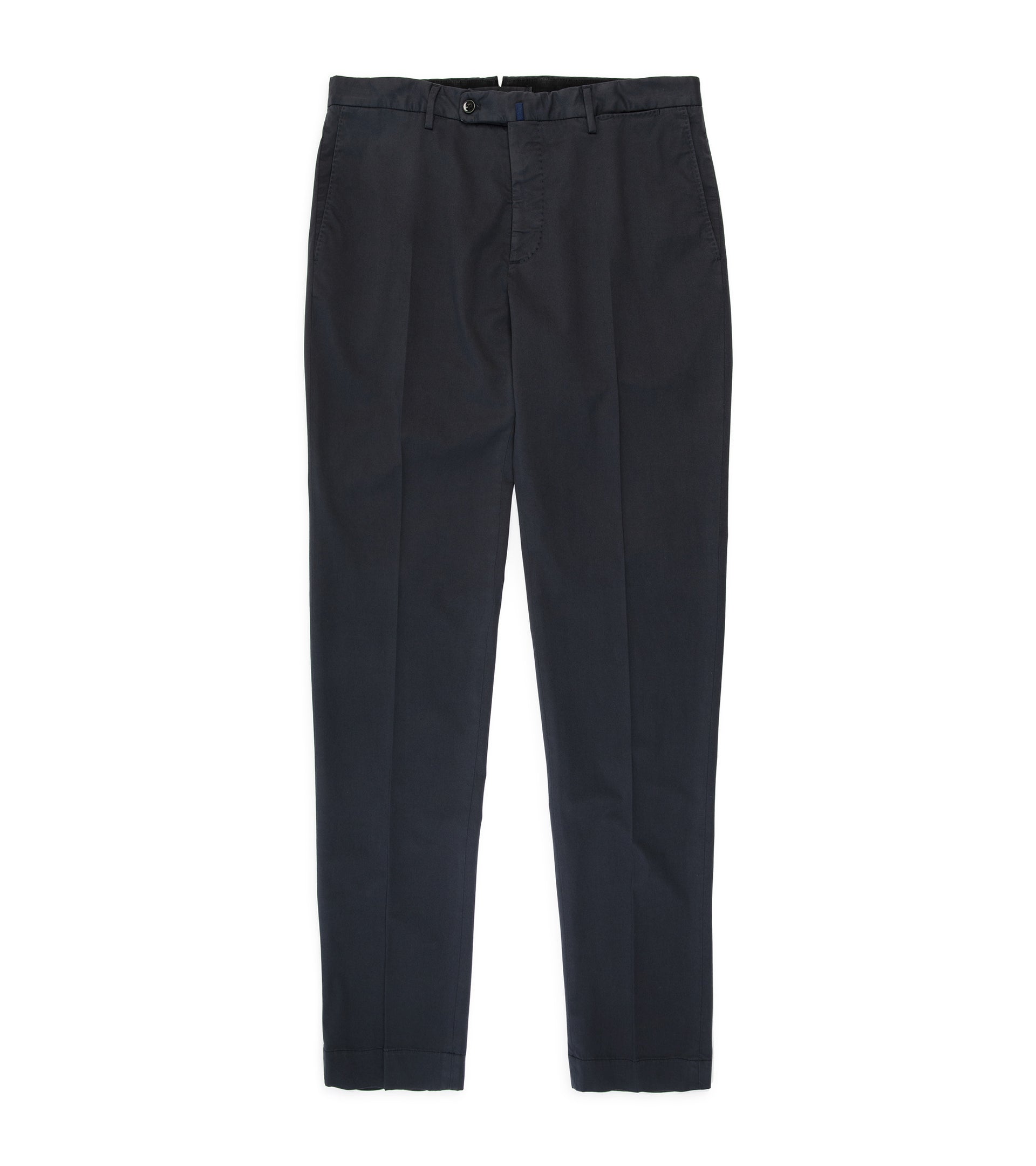 Incotex Royal Batavia Regular Cotton Trousers: Navy