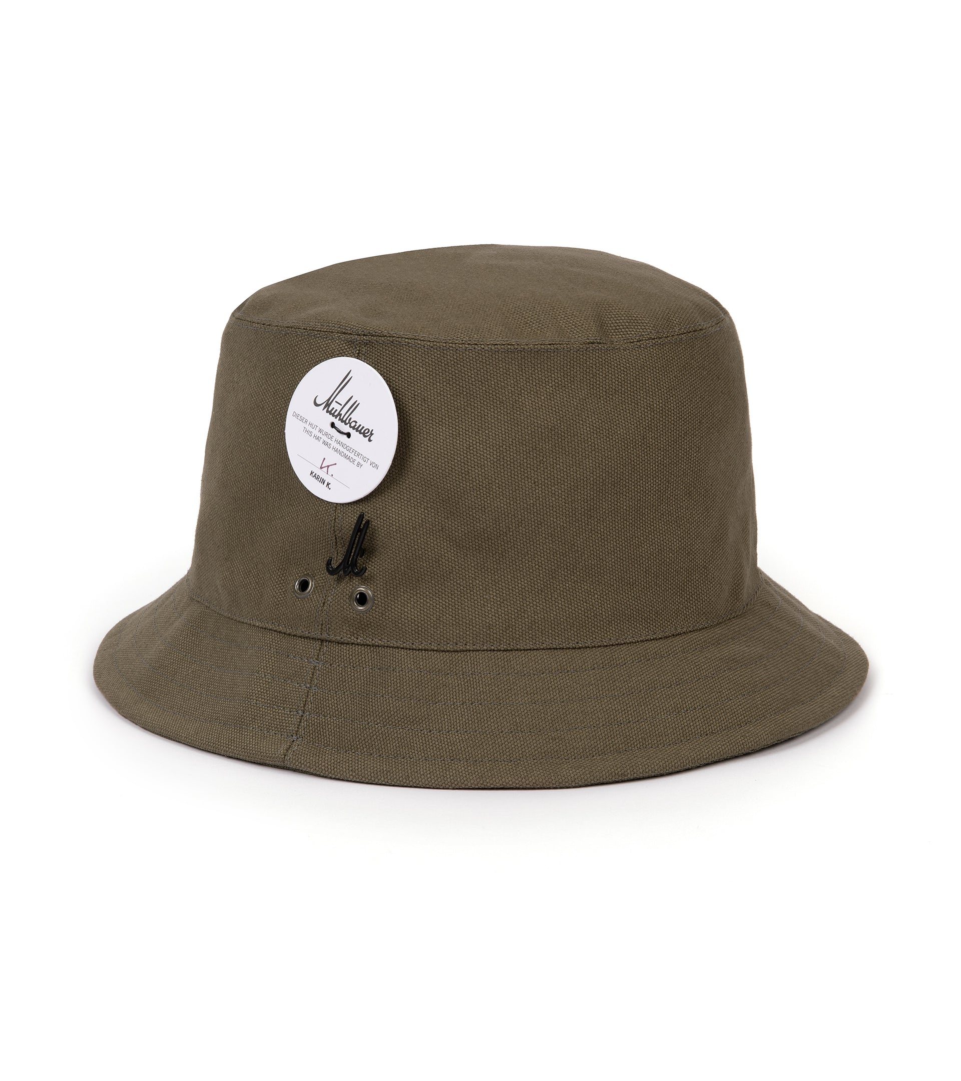 Mühlbauer Cotton Bucket Hat: Khaki