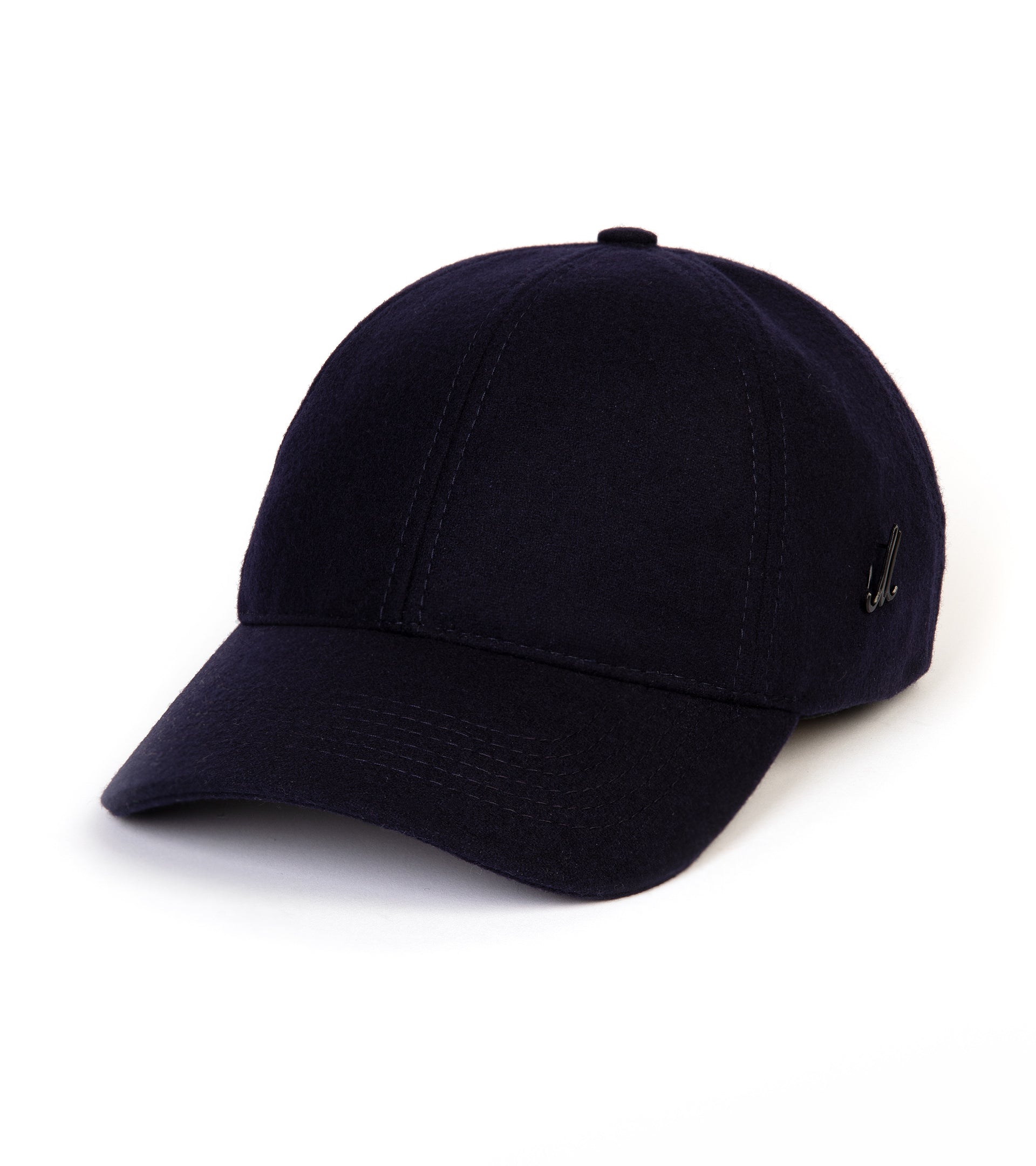 Mühlbauer Loden Wool Baseball Cap: Navy