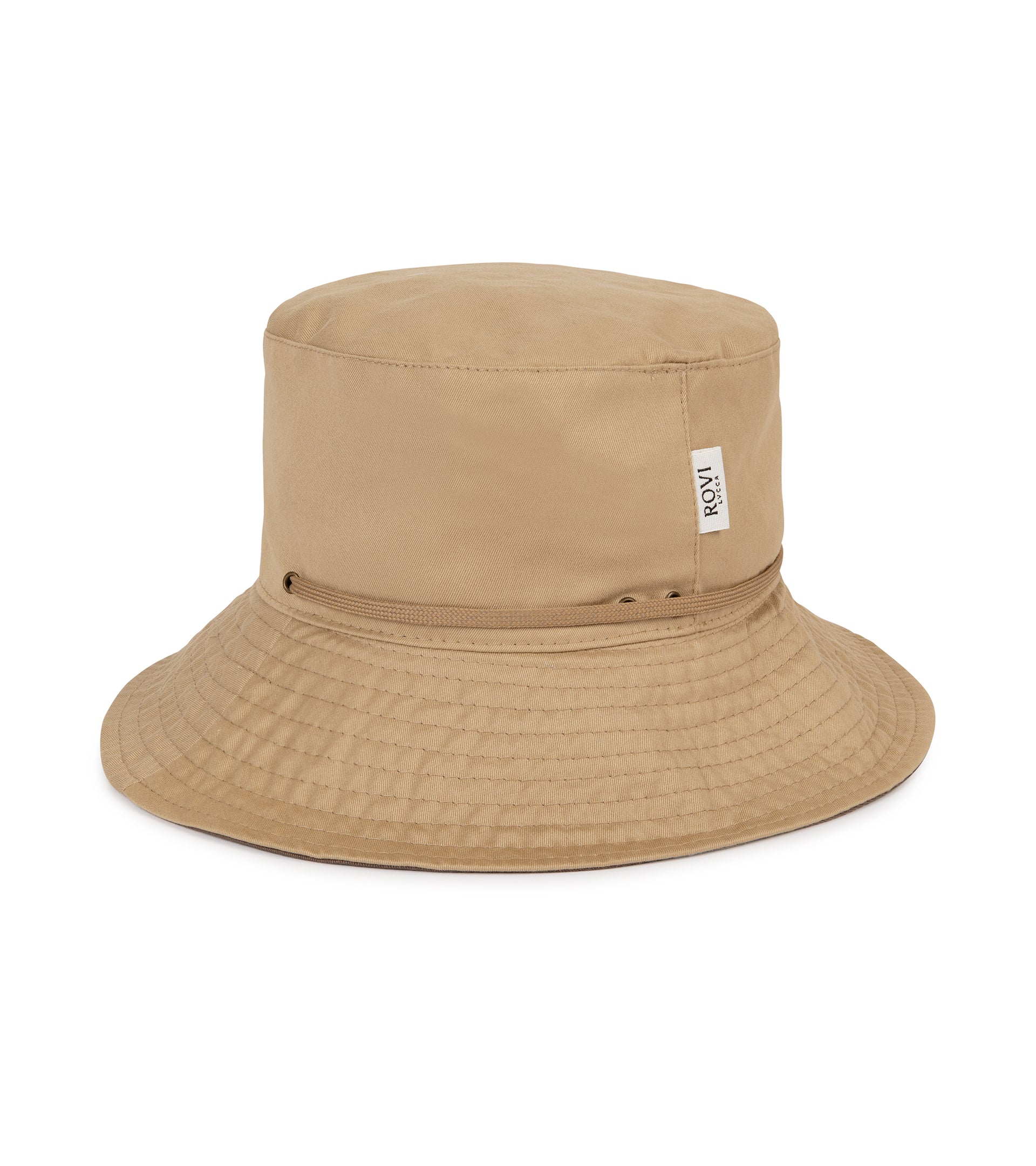 Rovi Lucca Cotton Drill Garden Hat: Beige