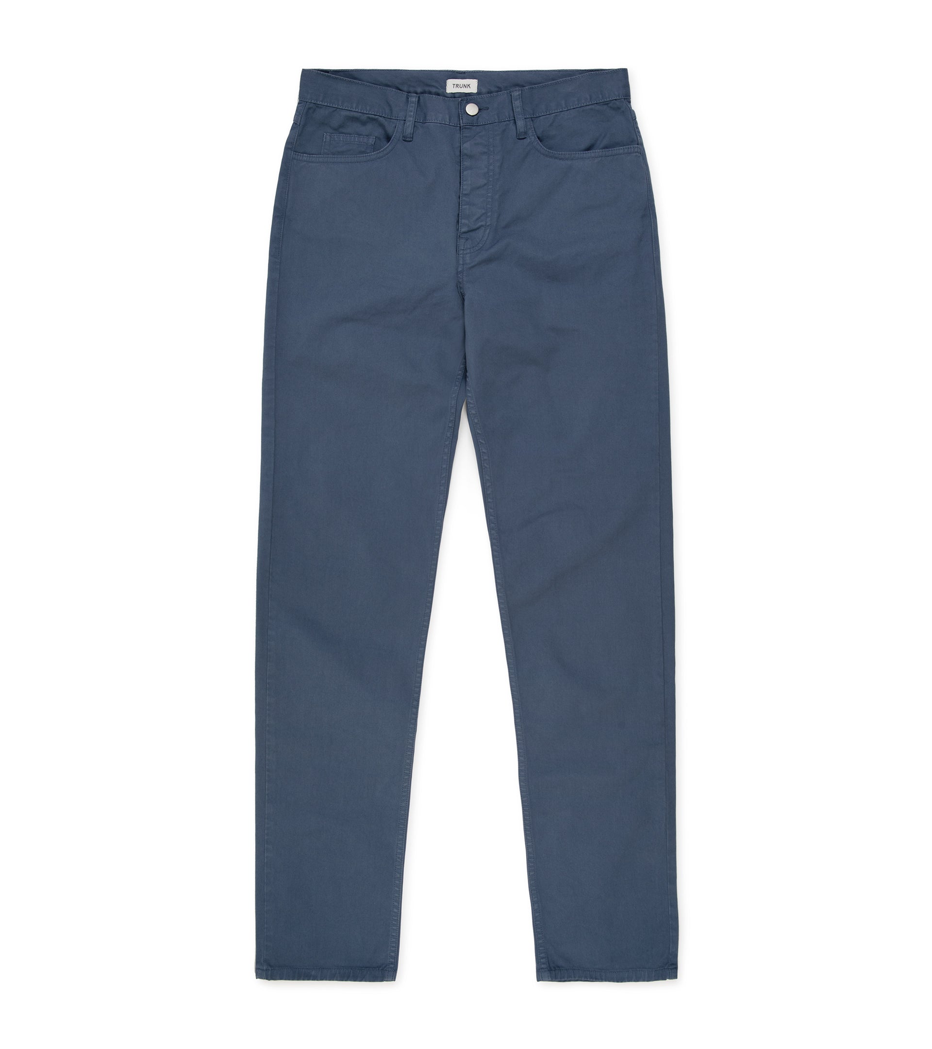 Trunk Duke Cotton 5 Pocket Trousers: Blue