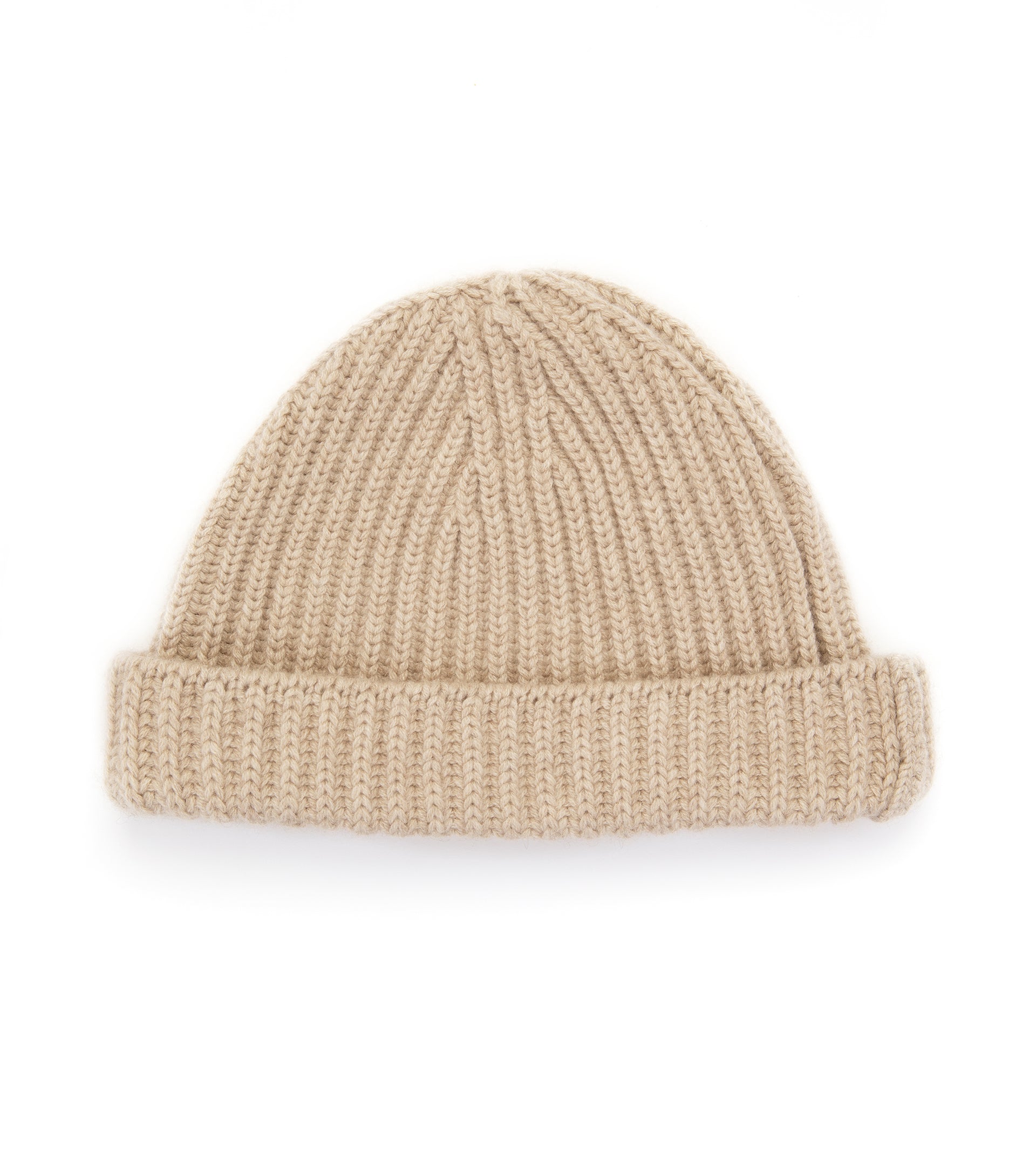 Trunk Cashmere Watch Cap: Beige