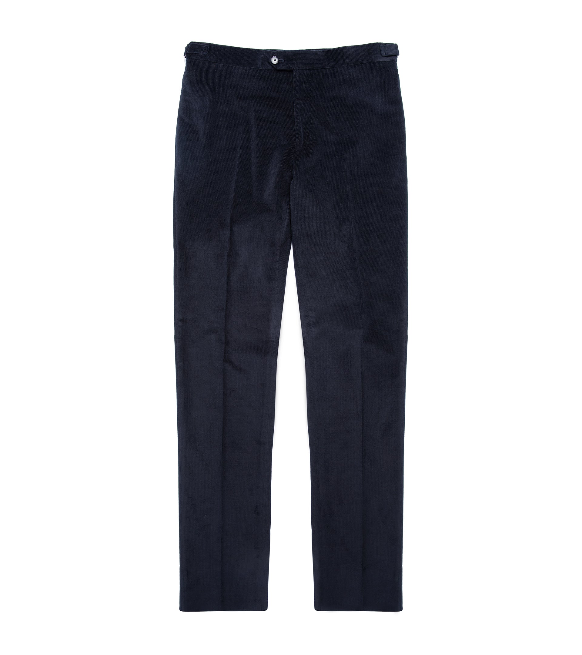 Trunk Wigmore Italian Cotton Needlecord Suit Trousers: Navy