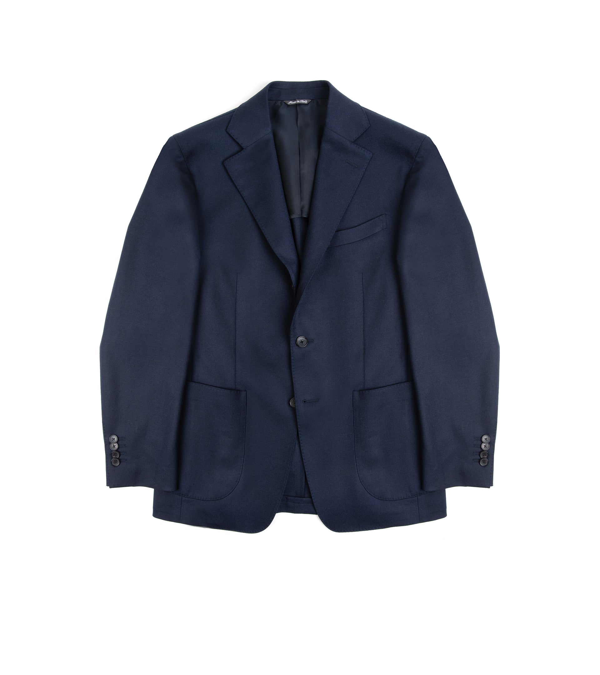 Trunk Wigmore Wool Flannel Suit: Dark Navy