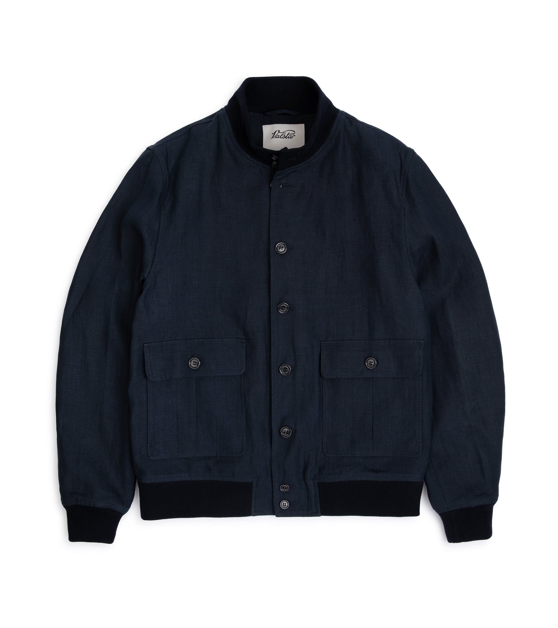 Valstar Linen Valstarino Jacket: Navy