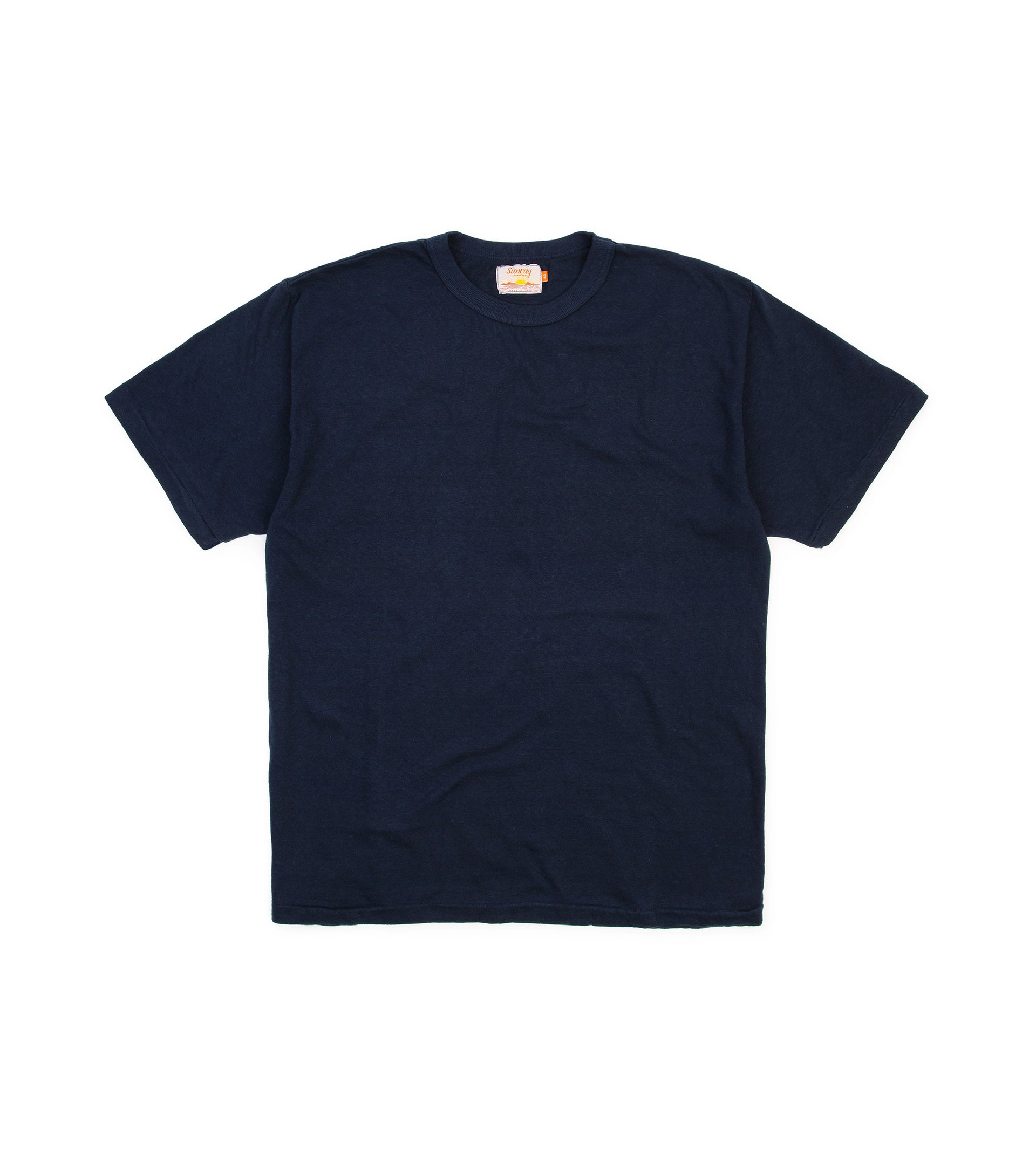 Sunray Sportswear Haleiwa Short Sleeve Cotton T-Shirt: Dark Navy